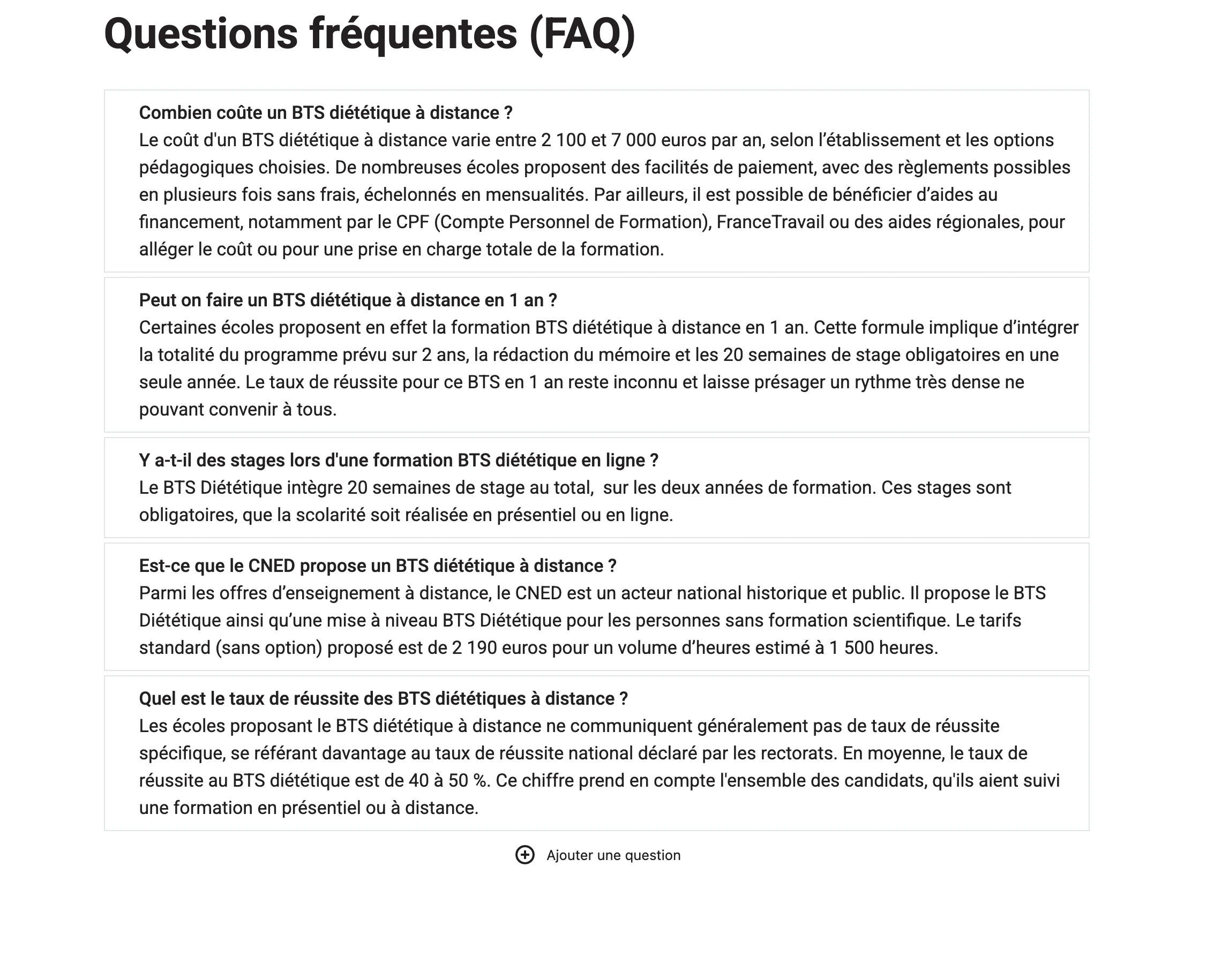 단순 문자열이 포함된 Yoast FAQ 블록